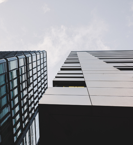 two buildings side by side